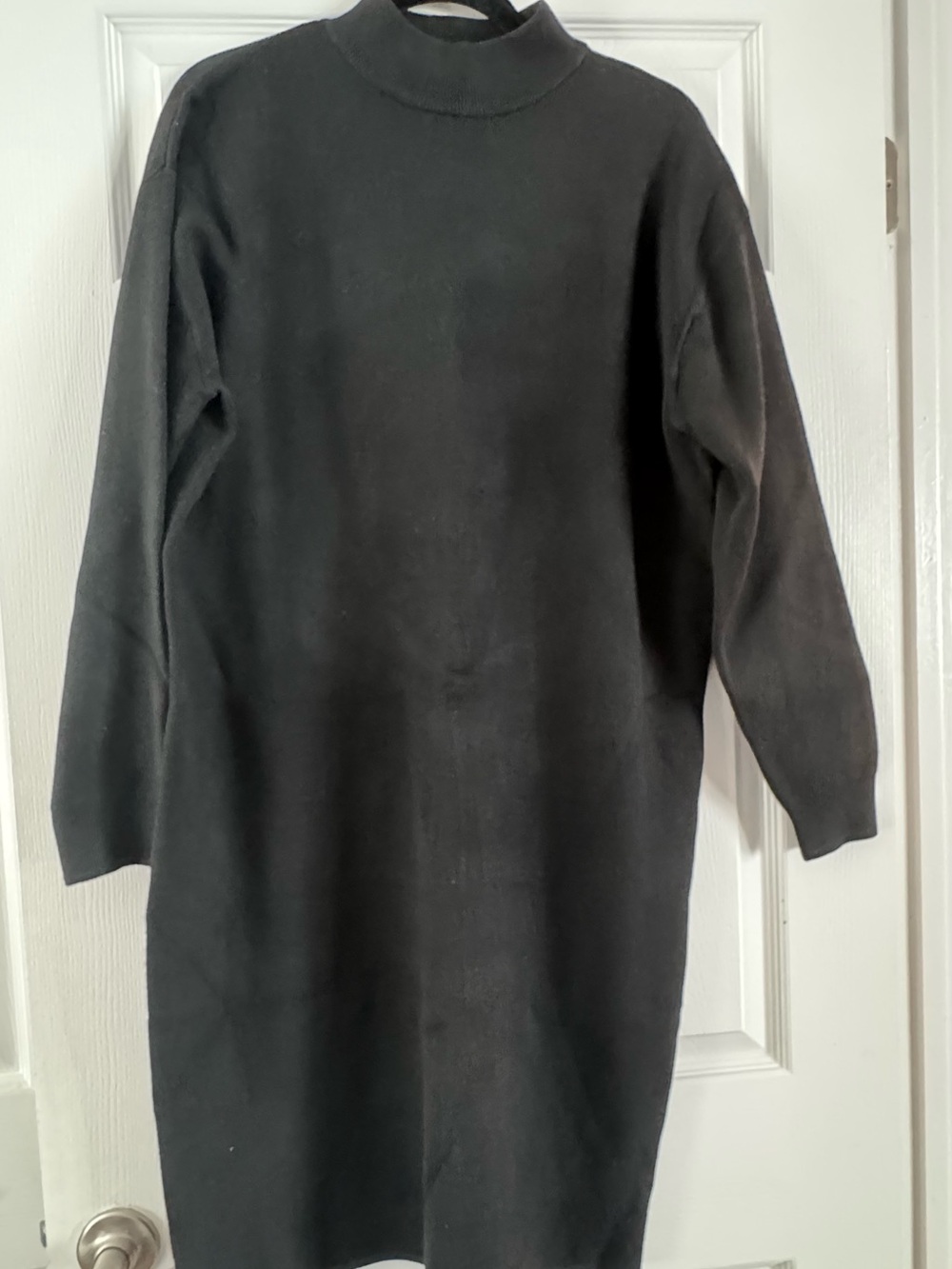 Primark | Dresses | Primark Black Turtleneck Long Sleeve Knit Dress